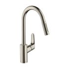 Súprava nerezový drez Hansgrohe S 71 43427800, kuchynská batéria Hansgrohe Focus M41 31815800