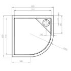 Súprava sprchová súprava Roca Victoria A5A9F18C00, sprchovací kút Roca Capital AM4308012M, A276258000