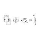 Set obdĺžniková vaňa Roca Linea Slim A248544000, vaňová zástena Roca Capital AM4008512M, A5A0125C02