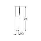Súprava horná/hlavová sprcha Grohe Rainshower 26066DC0, vaňová/sprchová batéria Grohe Lineare 24064DC1, 26658DC0, 27400DC0, 28362DC1
