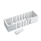 Súprava obdĺžniková vaňa Oltens Langfoss 10002000, obkladový panel k vani Schedpol Stabilsound 1.028-LED, 03002100