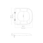 Súprava podomietková konštrukcia Grohe Rapid SL 38827000, WC misa Oltens Gulfoss 42503000, 45105000