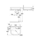 Súprava umývadlo Grohe Euro Ceramic 39337000, umývadlová batéria Grohe Eurosmart 33265002