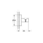 Súprava toaletná kefa Grohe Essentials 40374GN1, držiak na toaletný papier Grohe Essentials 40367GN1, 40369GN1, 40365GN1, 40394GN1, 40364GN1