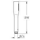 Súprava horná sprcha so sprchovacím ramenom Grohe Rainshower 26066DL0, vaňová/sprchová batéria Grohe Essence 24058DL1, 26658DL0, 27400DL0, 28388DA1