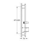 Súprava sprchová batéria Grohe Essence 24057DC1, sprchová tyč Grohe Rainshower 26603DC0, 26574DC0, 27057DC0, 35600000, 28388DC0