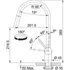 Súprava nerezový drez Franke Box 127.0369.916, kuchynská batéria Franke Leda Neo 115.0590.047, 112.0545.792