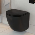 Súprava WC misa Oltens Hamnes 42513300, WC dosky Oltens Hamnes 45100300