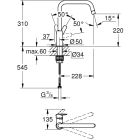 Súprava granitový drez Grohe K700 31651AP0, kuchynská batéria Grohe Start 30470DC0