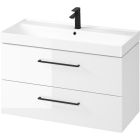 Set umývadlo Cersanit Larga K120-011, skrinka Cersanit Larga S932-076