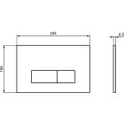 Súprava súprava Combi-Pack s doskou Ideal Standard i.Life O T572501, podomietková konštrukcia Ideal Standard Prosys E233267, R0121AC