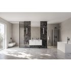 Súprava obdĺžniková vaňa Slim Ravak Chrome Slim C721300000, vaňový sifón Ravak X01377, GPX2240015