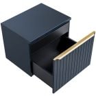 Súprava skrinka Comad Santa Fe Deep Blue SANTAFEDEEPBLUE82-80-B-2S, zrkadlo Comad Santa Fe Deep Blue LUSTROAPOLLO, TR4161, SANTA FE DEEP BLUE 89-80-B