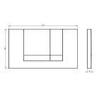 Set súprava Combi-Pack s doskou Villeroy & Boch Architectura 5684HR01, podomietková konštrukcia Villeroy & Boch ViConnect 92214200, 92214368