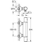 Súprava sprchová batéria Grohe Precision 345942430, sprchová súprava Grohe Vitalio Start 279482431