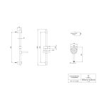 Súprava sprchová batéria Villeroy & Boch Universal Taps & Fittings TVS00001700061, sprchová súprava Villeroy & Boch Universal Showers TVS10900400061