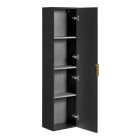Súprava zrkadlo Comad Apollo 2 LUSTRO APOLLO 2 900X700, skrinka Comad Adel Black ADEL BLACK 80-01-B-1D, ADEL BLACK 82-60-B-2S, UM-6289MAGIC50DP, NATURE WOTAN 89-60-46 M
