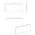 Súprava skrinka Comad Nova Oak NOVA OAK A 82-60-2S, skrinka Comad Nova Oak NOVA OAK A 81-30-1D(W81-02A), NOVA BLACK B 89-90