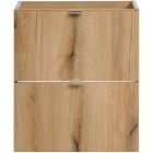 Súprava skrinka Comad Nova Oak NOVA OAK A 82-50-2S, umývadlo Comad Gaja UN-GAJA35-SW 78570A(35), NOVA WHITE 89-50