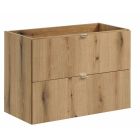 Súprava skrinka Comad Nova Oak NOVA OAK A 82-80-2S, doska Comad Nova Black NOVA BLACK B 89-80