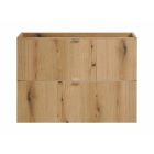 Súprava skrinka Comad Nova Oak NOVA OAK A 82-80-2S, doska Comad Nova Black NOVA BLACK B 89-80