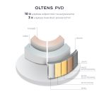 Súprava sprchová batéria Oltens Molle 33100910, uhlový konektor s rukoväťou Oltens Hvita 39304910, 37102910, 37200910