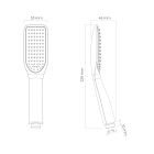 Súprava vaňová/sprchová batéria Oltens Hadsel 34006300, sprchová tyč Oltens Alling 37300300, 37200300, 37111300