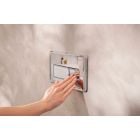 Súprava WC misa s pomaly sa sklápajúcim sedadlom Hansgrohe EluPura Q 60293450, podomietková konštrukcia Hansgrohe iFrame universal 01022180, 66001000