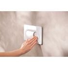 Súprava WC misa s pomaly sa sklápajúcim sedadlom Hansgrohe GladeLake S 60309450, podomietková konštrukcia Hansgrohe iFrame universal 01022180, 66002450