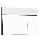 Súprava WC misa s pomaly sa sklápajúcim sedadlom Hansgrohe EluPura Q 60293450, splachovacie tlačidlo Hansgrohe Element E 66003700, 01022180