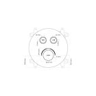 Súprava vaňová/sprchová batéria Oltens Onega 34601800, horná/hlavová sprcha Oltens Vindel 37000800, 39400800, 39304800, 37102800, 37200800