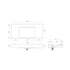 Súprava skrinka Oltens Lun 60029060, umývadlo Oltens Stila 40003000