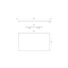 Súprava skrinka Oltens Lun 60033900, doska na skrinku Oltens Lun 63025900