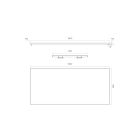 Súprava skrinka Oltens Lun 60029060, doska na skrinku Oltens Lun 63026060