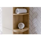 Súprava skrinka Comad Aster Green ASTER GREEN 80-30-1D, regál Comad Dalia Cashmere CREMONA UN 83-15-80 SM