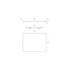 Súprava skrinka Oltens Vernal 60000300, doska na skrinku Oltens Tera 63024990