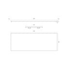 Súprava skrinka Oltens Vernal 60019000, doska na skrinku Oltens Tera 63031990