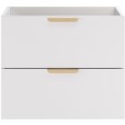 Súprava doska na skrinku Comad Nordic Cremona CREMONA 89-120-46 M, skrinka Comad Aster White ASTER WHITE 82-60-46-2S, UN-WIKI-SW