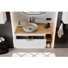 Súprava skrinka Comad Aster White ASTER WHITE 82-80-46-2S, doska na skrinku Comad Nordic Cremona CREMONA 89-120-46 M, CREMONA UN 81-20-44