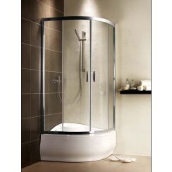 Radaway Premium Plus A 1700 sprchovací kút 90x90 cm polkruhová 30401-01-08N