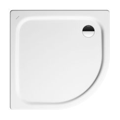 Kaldewei Zirkon polkruhová sprchová vanička 80x80 cm biela 456548040001