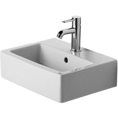 Duravit Vero umývadlo 45x35 cm obdĺžnik klasické umývadlo biela 0704450027