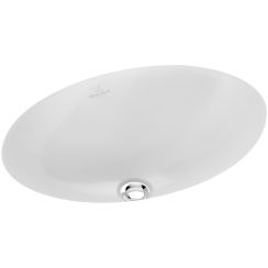 Villeroy & Boch Loop & Friends umývadlo 48.5x32.5 cm oválny podpultové umývadlo biela 616120R1