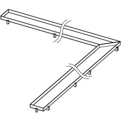 Tece Drainline sprchový odtokový rošt 100 cm 611070
