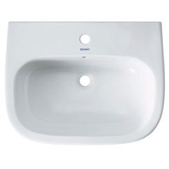 Duravit D-Code umývadlo 60x46 cm polkruhový biela 23106000302