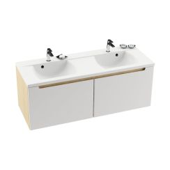 Ravak Classic skrinka 130x49x47 cm závesná kúpeľňová skrinka pod umývadlo X000000423