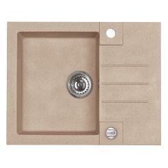 Alveus Rock'n'Roll granitový drez 59.5x47.5 cm béžová 1213055