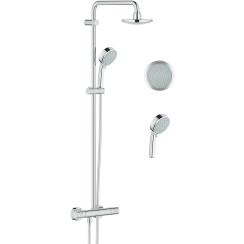 Grohe New Tempesta sprchová súprava nástenná s termostatom áno StarLight Chrome 27922000