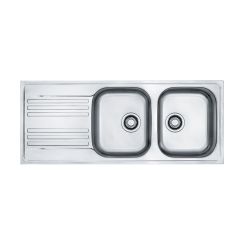 Franke Euroform EFN 621 zlewozmywak stalowy 116x47,5 cm jedwab 101.0060.610
