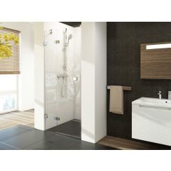 Ravak Brillant sprchové dvere 80 cm výklopné chróm lesklá/priehľadné sklo 0UL4AA00Z1